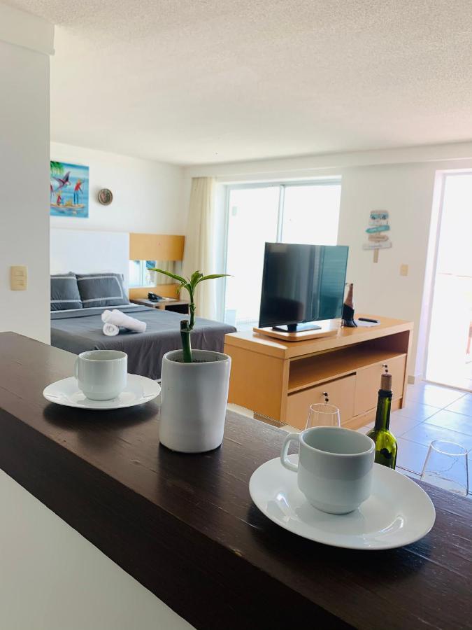 Maravilhoso Flat Com Vista Para O Mar De Ponta Negra 纳塔耳 外观 照片