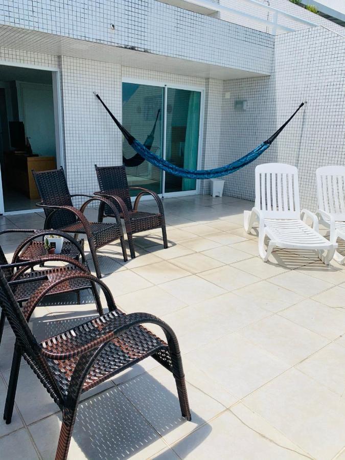Maravilhoso Flat Com Vista Para O Mar De Ponta Negra 纳塔耳 外观 照片