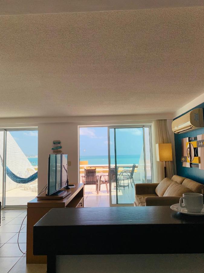 Maravilhoso Flat Com Vista Para O Mar De Ponta Negra 纳塔耳 外观 照片